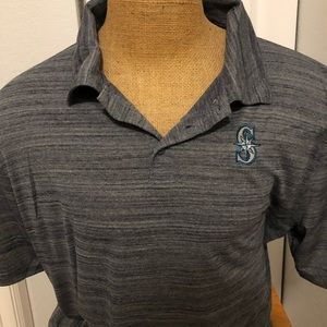 Seattle Mariners Gray Polo